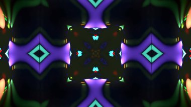 Soyut kaleidescopic club, parti, tv şovları, konserler, müzik korumaları, gece kulüpleri, diskolar ve trance olayları partilerde vj projeksiyonları için sahne ışıkları uygundur.