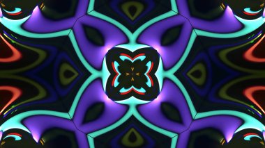 Soyut kaleidescopic club, parti, tv şovları, konserler, müzik korumaları, gece kulüpleri, diskolar ve trance olayları partilerde vj projeksiyonları için sahne ışıkları uygundur.