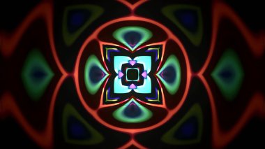 Soyut kaleidescopic club, parti, tv şovları, konserler, müzik korumaları, gece kulüpleri, diskolar ve trance olayları partilerde vj projeksiyonları için sahne ışıkları uygundur.