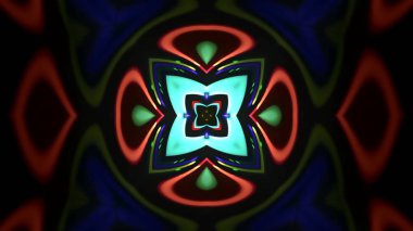 Soyut kaleidescopic club, parti, tv şovları, konserler, müzik korumaları, gece kulüpleri, diskolar ve trance olayları partilerde vj projeksiyonları için sahne ışıkları uygundur.