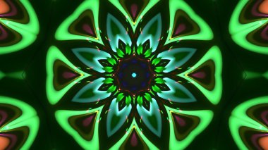 Soyut kaleidescopic club, parti, tv şovları, konserler, müzik korumaları, gece kulüpleri, diskolar ve trance olayları partilerde vj projeksiyonları için sahne ışıkları uygundur.