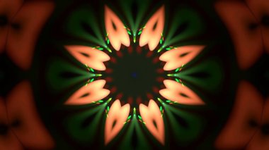 Soyut kaleidescopic club, parti, tv şovları, konserler, müzik korumaları, gece kulüpleri, diskolar ve trance olayları partilerde vj projeksiyonları için sahne ışıkları uygundur.