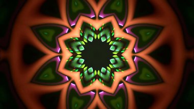 Soyut kaleidescopic club, parti, tv şovları, konserler, müzik korumaları, gece kulüpleri, diskolar ve trance olayları partilerde vj projeksiyonları için sahne ışıkları uygundur.