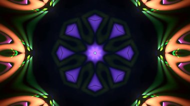 Soyut kaleidescopic club, parti, tv şovları, konserler, müzik korumaları, gece kulüpleri, diskolar ve trance olayları partilerde vj projeksiyonları için sahne ışıkları uygundur.