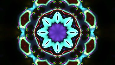 Soyut kaleidescopic club, parti, tv şovları, konserler, müzik korumaları, gece kulüpleri, diskolar ve trance olayları partilerde vj projeksiyonları için sahne ışıkları uygundur.