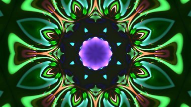 Soyut kaleidescopic club, parti, tv şovları, konserler, müzik korumaları, gece kulüpleri, diskolar ve trance olayları partilerde vj projeksiyonları için sahne ışıkları uygundur.