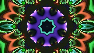 Soyut kaleidescopic club, parti, tv şovları, konserler, müzik korumaları, gece kulüpleri, diskolar ve trance olayları partilerde vj projeksiyonları için sahne ışıkları uygundur.