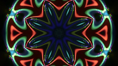 Soyut kaleidescopic club, parti, tv şovları, konserler, müzik korumaları, gece kulüpleri, diskolar ve trance olayları partilerde vj projeksiyonları için sahne ışıkları uygundur.