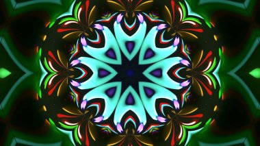 Soyut kaleidescopic club, parti, tv şovları, konserler, müzik korumaları, gece kulüpleri, diskolar ve trance olayları partilerde vj projeksiyonları için sahne ışıkları uygundur.