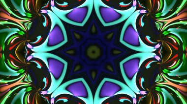 Soyut kaleidescopic club, parti, tv şovları, konserler, müzik korumaları, gece kulüpleri, diskolar ve trance olayları partilerde vj projeksiyonları için sahne ışıkları uygundur.