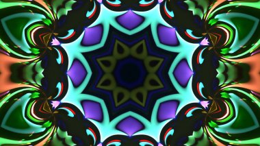 Soyut kaleidescopic club, parti, tv şovları, konserler, müzik korumaları, gece kulüpleri, diskolar ve trance olayları partilerde vj projeksiyonları için sahne ışıkları uygundur.