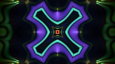 Soyut kaleidescopic club, parti, tv şovları, konserler, müzik korumaları, gece kulüpleri, diskolar ve trance olayları partilerde vj projeksiyonları için sahne ışıkları uygundur.