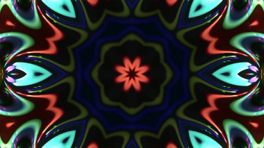 Soyut kaleidescopic club, parti, tv şovları, konserler, müzik korumaları, gece kulüpleri, diskolar ve trance olayları partilerde vj projeksiyonları için sahne ışıkları uygundur.