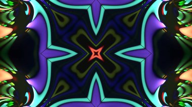 Soyut kaleidescopic club, parti, tv şovları, konserler, müzik korumaları, gece kulüpleri, diskolar ve trance olayları partilerde vj projeksiyonları için sahne ışıkları uygundur.