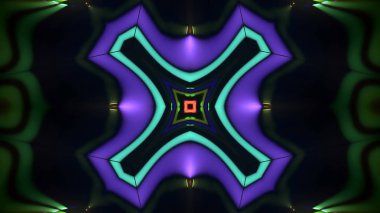 Soyut kaleidescopic club, parti, tv şovları, konserler, müzik korumaları, gece kulüpleri, diskolar ve trance olayları partilerde vj projeksiyonları için sahne ışıkları uygundur.