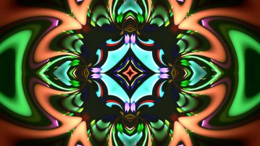 Soyut kaleidescopic club, parti, tv şovları, konserler, müzik korumaları, gece kulüpleri, diskolar ve trance olayları partilerde vj projeksiyonları için sahne ışıkları uygundur.