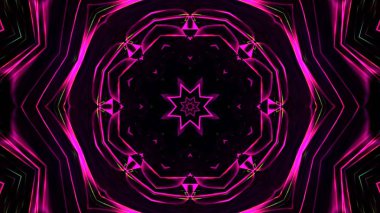 Soyut kaleidescopic club, parti, tv şovları, konserler, müzik korumaları, gece kulüpleri, diskolar ve trance olayları partilerde vj projeksiyonları için sahne ışıkları uygundur.