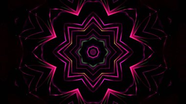 Soyut kaleidescopic club, parti, tv şovları, konserler, müzik korumaları, gece kulüpleri, diskolar ve trance olayları partilerde vj projeksiyonları için sahne ışıkları uygundur.