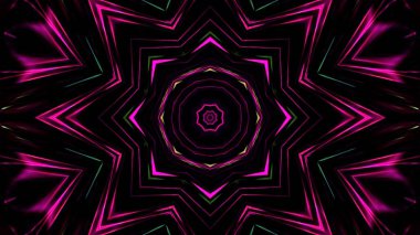 Soyut kaleidescopic club, parti, tv şovları, konserler, müzik korumaları, gece kulüpleri, diskolar ve trance olayları partilerde vj projeksiyonları için sahne ışıkları uygundur.