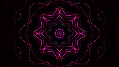 Soyut kaleidescopic club, parti, tv şovları, konserler, müzik korumaları, gece kulüpleri, diskolar ve trance olayları partilerde vj projeksiyonları için sahne ışıkları uygundur.