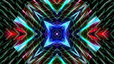 Soyut sürekli değişen ışık, Festival arka plan.