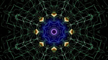 Soyut sürekli değişen ışık, Festival arka plan.