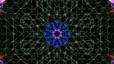 Soyut sürekli değişen ışık, Festival arka plan.