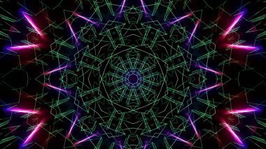 Soyut sürekli değişen ışık, Festival arka plan.