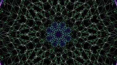 Soyut sürekli değişen ışık, Festival arka plan.