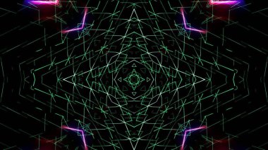 Soyut sürekli değişen ışık, Festival arka plan.