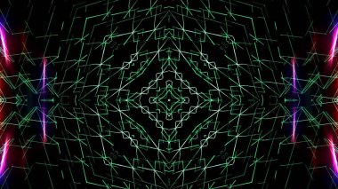 Soyut sürekli değişen ışık, Festival arka plan.