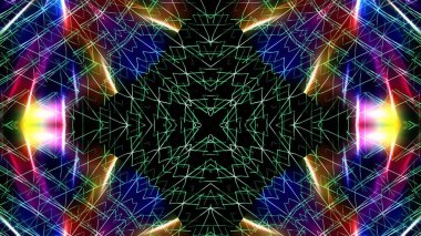 Soyut sürekli değişen ışık, Festival arka plan.