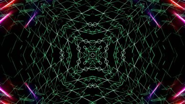 Soyut sürekli değişen ışık, Festival arka plan.