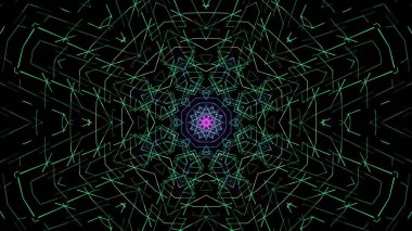 Soyut sürekli değişen ışık, Festival arka plan.