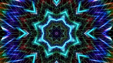 Soyut sürekli değişen ışık, Festival arka plan.