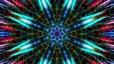 Soyut sürekli değişen ışık, Festival arka plan.