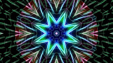 Soyut sürekli değişen ışık, Festival arka plan.