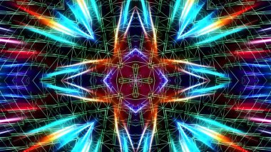 Soyut sürekli değişen ışık, Festival arka plan.