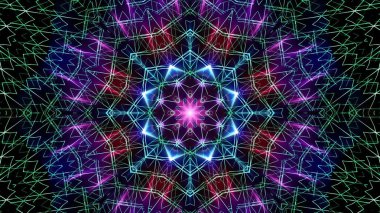 Soyut sürekli değişen ışık, Festival arka plan.