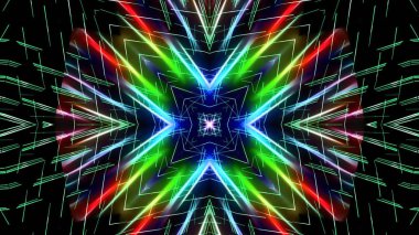 Soyut sürekli değişen ışık, Festival arka plan.