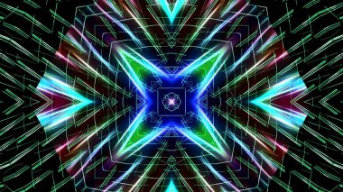 Soyut sürekli değişen ışık, Festival arka plan.