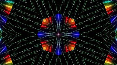 Soyut sürekli değişen ışık, Festival arka plan.