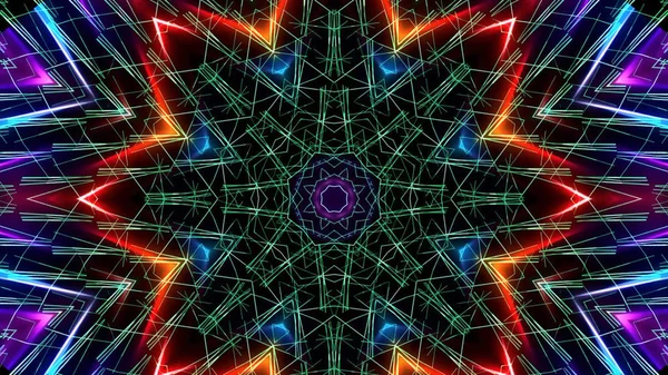 Soyut sürekli değişen ışık, Festival arka plan.