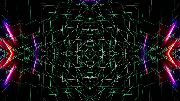 Soyut sürekli değişen ışık, Festival arka plan.