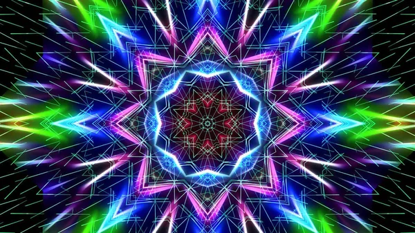 Soyut sürekli değişen ışık, Festival arka plan.