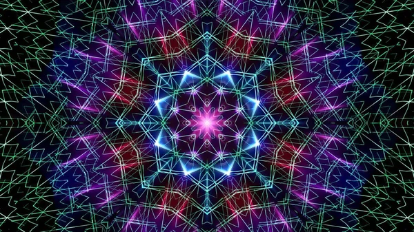 Soyut sürekli değişen ışık, Festival arka plan.