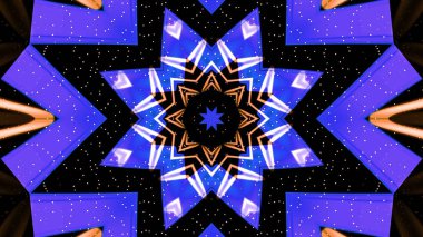 Soyut sürekli değişen ışık, Festival arka plan.