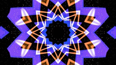 Soyut sürekli değişen ışık, Festival arka plan.