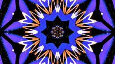 Soyut sürekli değişen ışık, Festival arka plan.