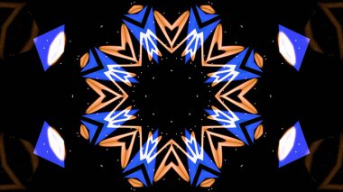 Soyut sürekli değişen ışık, Festival arka plan.